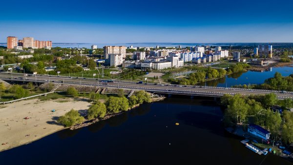 Ульяновск ночью