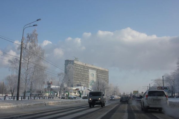 Ульяновск венец зимой