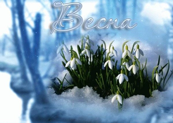 С первым весенним днем