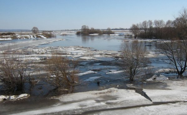 Половодье весной для детей