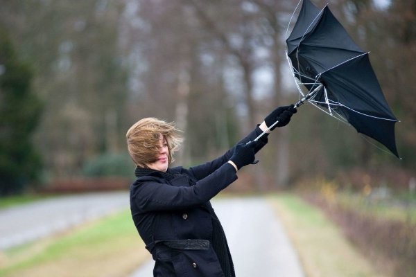 Усиление ветра