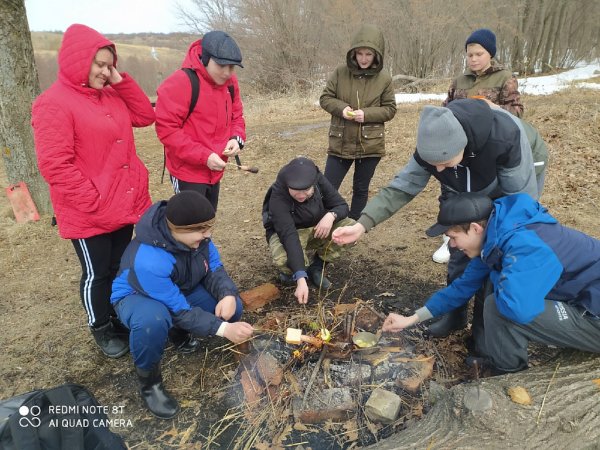 В поход с ребенком весной