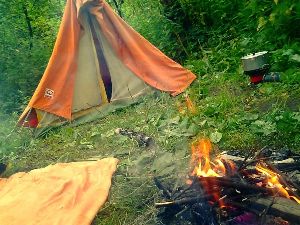 Поход в лес с ночевкой