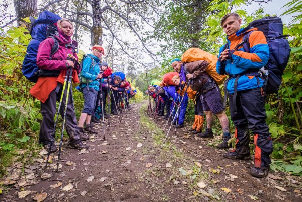 Женщина турист