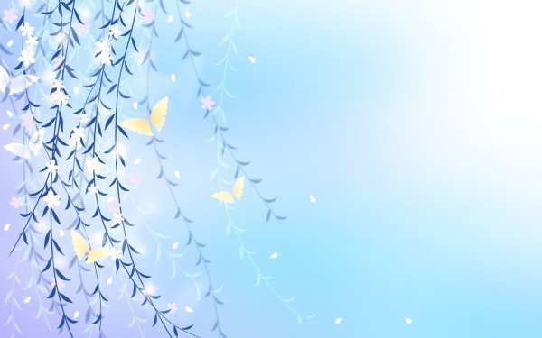 Зеленый цветочный фон