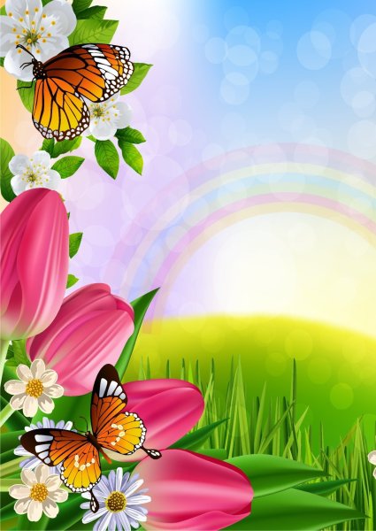 Цветочный фон