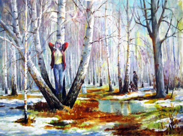 Куинджи весенний пейзаж