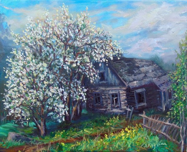 Верба в картинах русских художников-пейзажистов