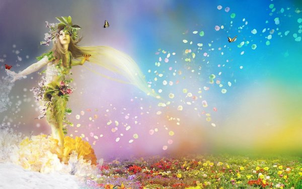 Девушка Весна