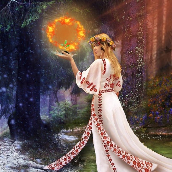 Славянская мифология Берегиня Лада