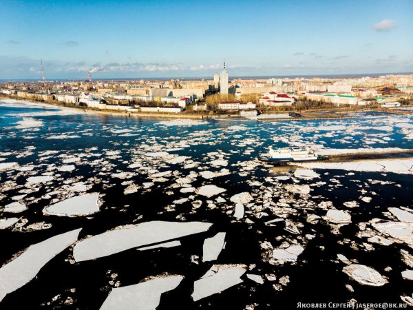 Весна в Архангельске