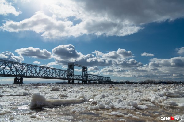 Архангельск зимой высотка