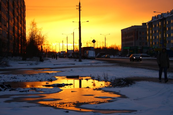 Архангельская область ледоход на Северной Двине