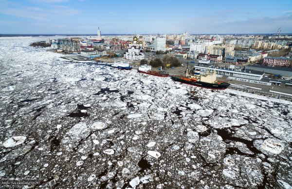Архангельск март