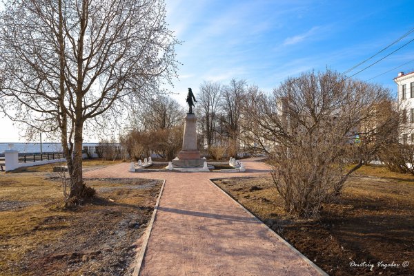 Осень в городе Архангельске