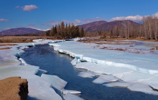 Ледяная река
