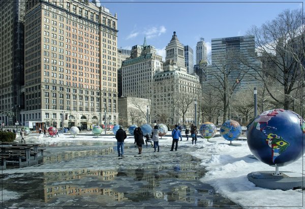 Нью-Йорк ранней весной