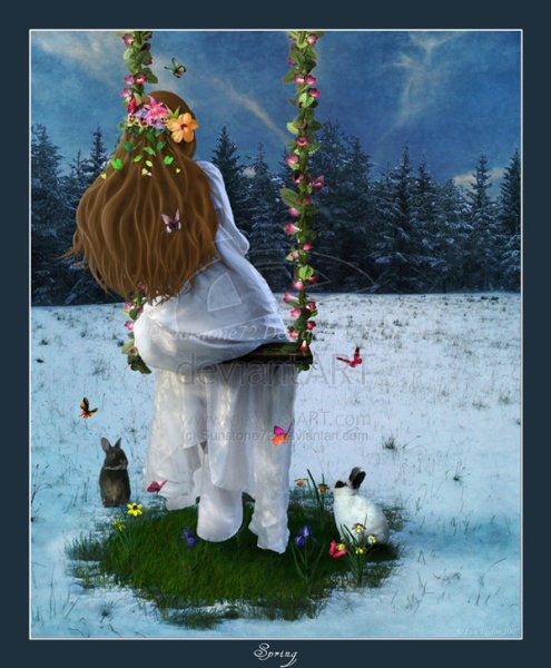 Прикольная Весенняя картинка на аватарку