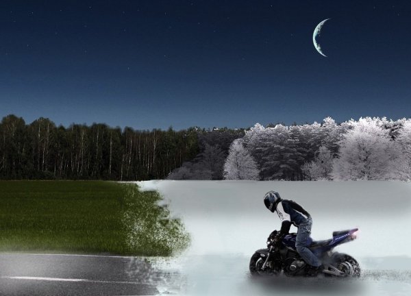 Весна байкеры