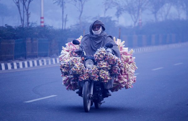 Мотоцикл на природе