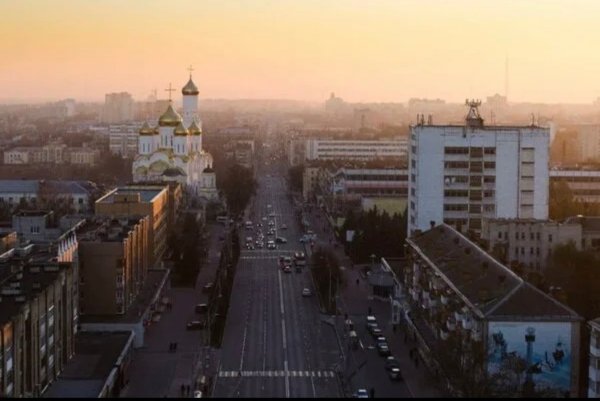 Город Брянск весной