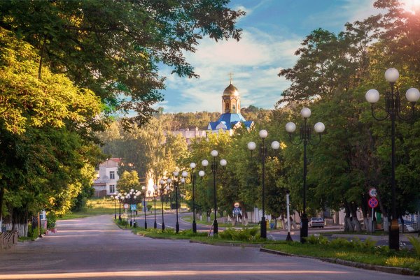 Вид с Кургана бессмертия Брянск