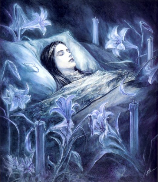 Девушка Весна фэнтези