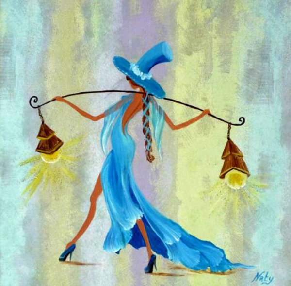 Летающая леди. Nathalie Armand