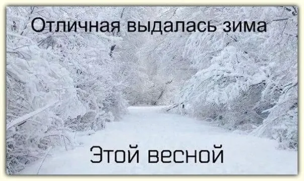 Снег в марте приколы