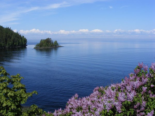 Карелия Ладожское озеро Валаам
