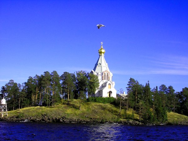 Яблони на Валааме