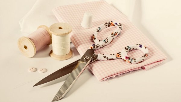 Вышивка объемная нитками