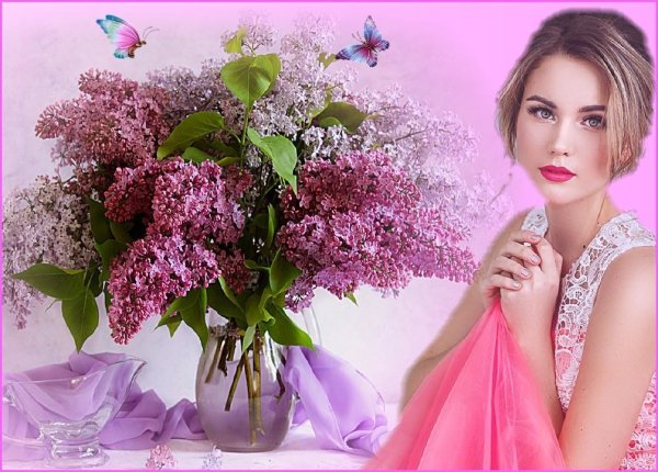 Весеннее настроение женщин в