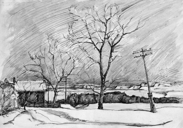 Легкие пейзажи ранней весны