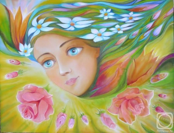 Художник Elena Oleniuc ангел