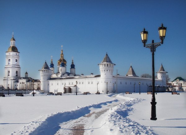 Тобольск Кремль зима