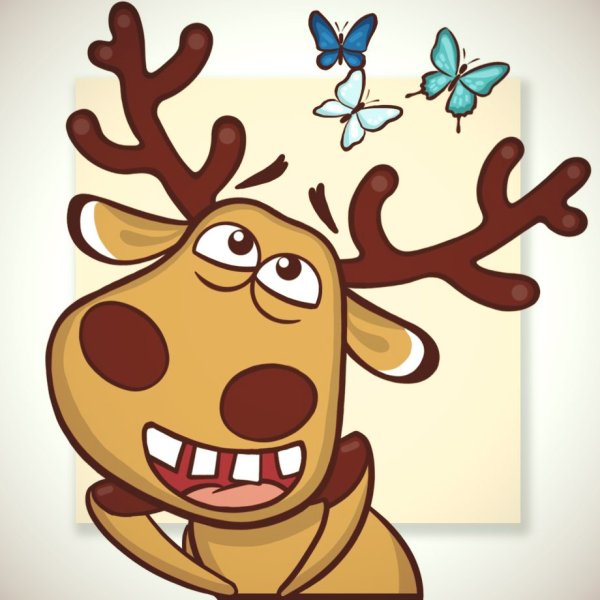 Олень подслушано