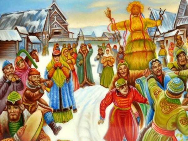Масленица у древних славян