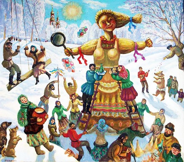 Масленица в древней Руси