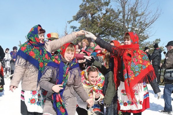 Весенний праздник Масленица