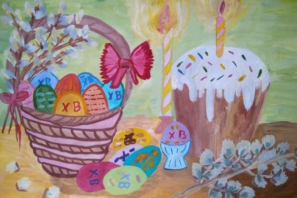 Рисунок на Пасху