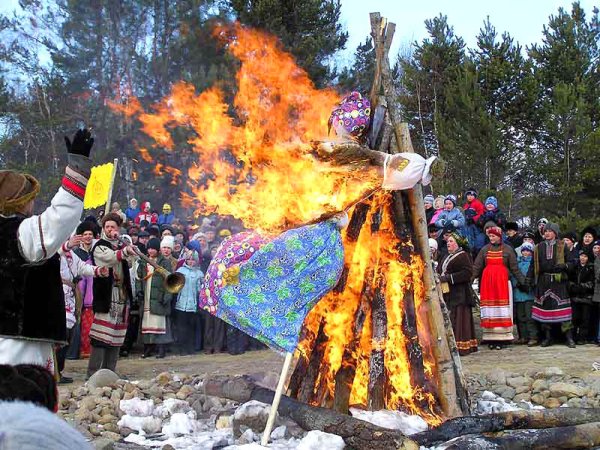 Обряды на Масленицу