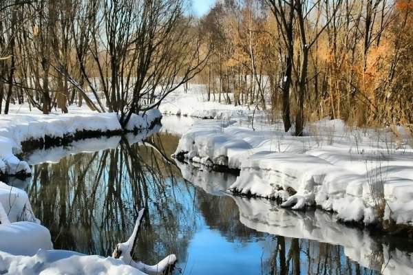 Март природа