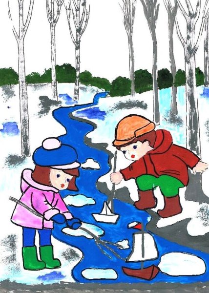 Весна для детей