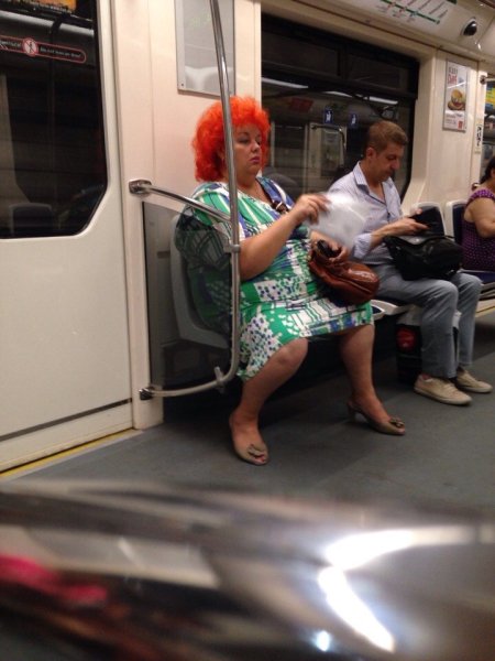 Кататься на метро