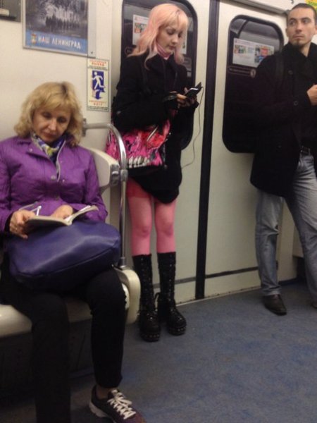 Кататься на метро