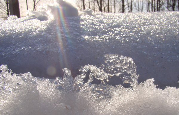 Ноздреватый снег