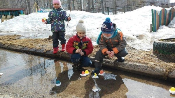 Весенние игры для детей