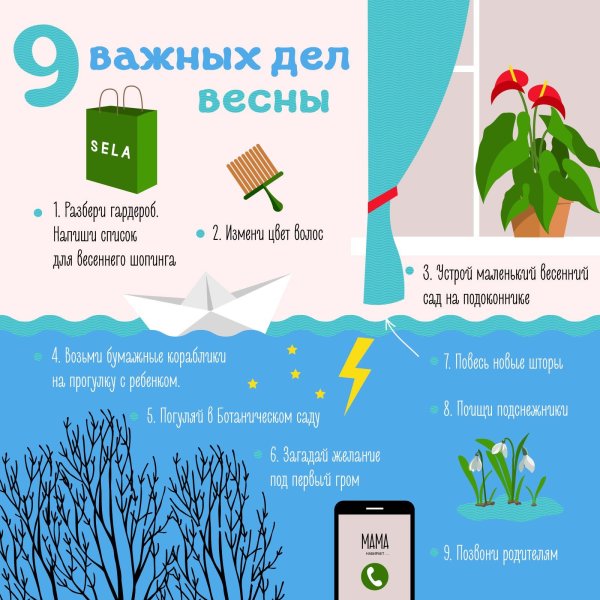 Весна для детей