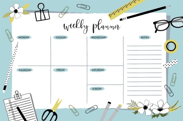 Планеры для печати